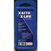 Knife Blades #11 Fine Point X-Life Pack of 100