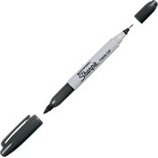 Sharpie Twin Tip Permanent Marker Black