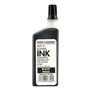 Koh-I-Noor Ink Acetate Drawing 3.4oz Black 3071F-BLA