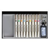 Standardgraph Technical Pen Set, 9 pens