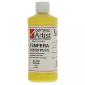 BesTemp Tempera Artist Paint, 16 oz. Yellow