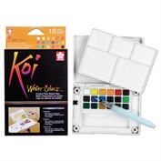 Sakura Koi Watercolor Pocket Field Sketch Box 18 Color Set