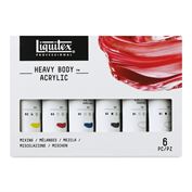 Liquitex Acrylic Primary Colors Mixing 6-Color Set