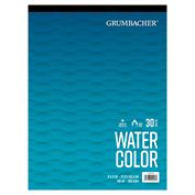 Grumbacher Watercolor Paper 9" x 12" Tape-Bound - 30 Shts./Pad Grumbacher Watercolor Paper 9" x 12" Tape-Bound - 30 Shts./Pad