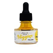 Higgins Ink Pigmented Ink Waterproof Fadeproof 1oz Yellow Higgins Ink Pigmented Ink Waterproof Fadeproof 1oz Yellow