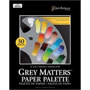 Jack Richeson Grey Matters Palette Paper 9X12 Jack Richeson Grey Matters Palette Paper 9X12